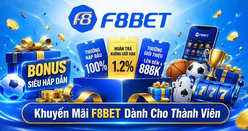 F8BET Promotions - Khuyến mãi và ưu đãi thành viên